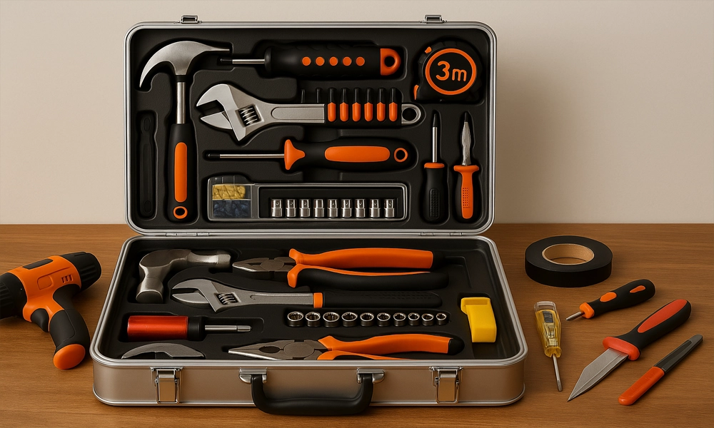 Essential tools for a home toolbox