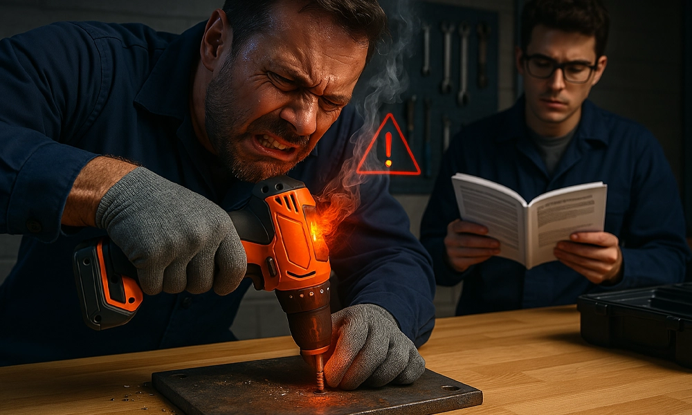 Putting excessive pressure on the engine and ignoring the capacity of the device
