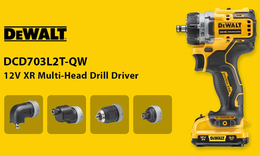 Dewalt Model DCD703L2T-QW