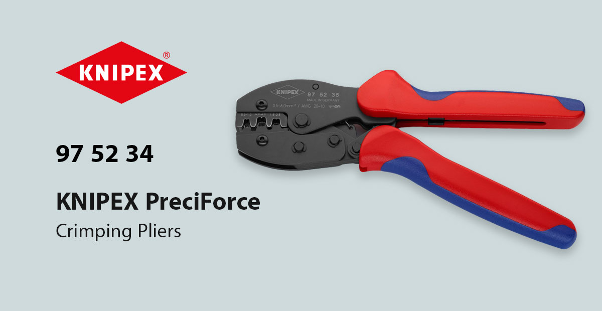  Knipex 975234SB PreciForce Crimping Pliers 