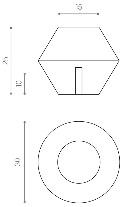 Behrizan SH505 Small Cabinet Handle 