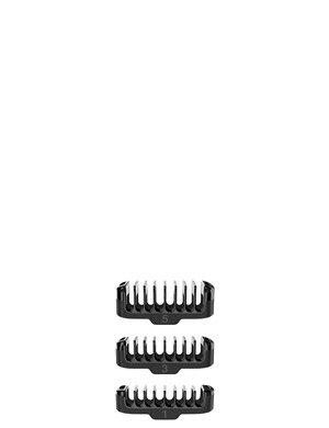 3x Face combs