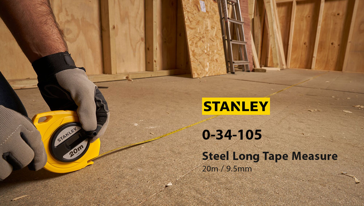 Stanley 0-34-105 Steel Long Tape Measure