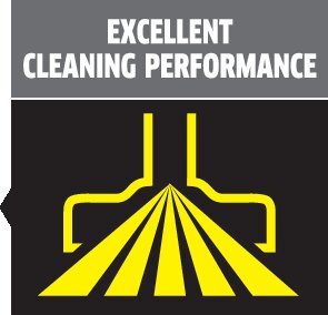 Excellent Cleaning Performance