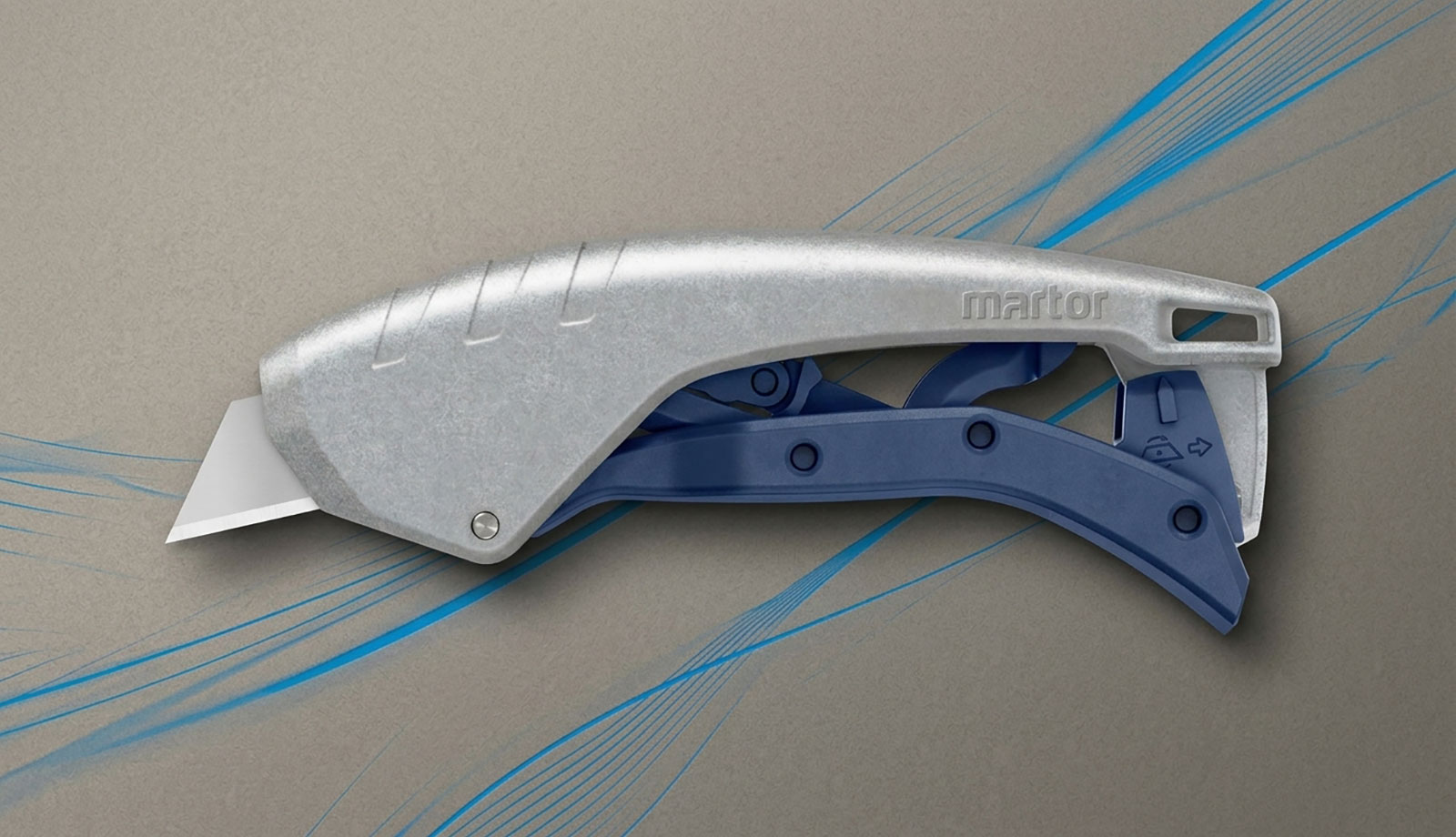 Martor SECUNORM 610 XDR Safety Knife with Holster Martor SECUNORM 610 XDR Safety Knife with Holster