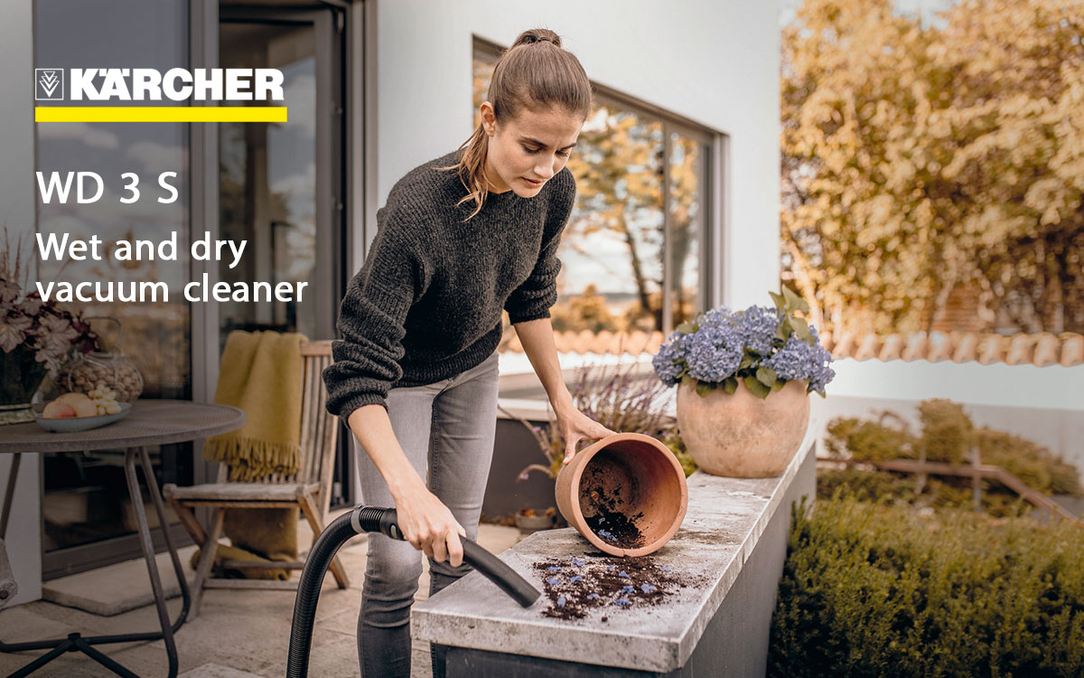 KARCHER WD3S Wet and dry vacuum cleaner