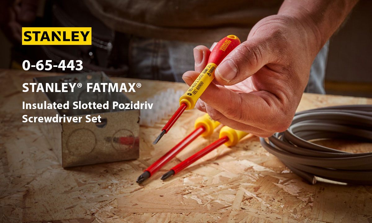 Stanley 0-65-443 Insulated Screwdriver Set