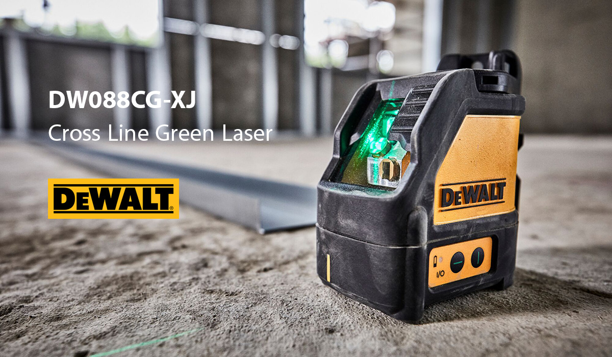 DEWALT DW088CG-XJ Cross Line Green Laser