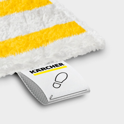 Base strap on the floor cleaning cloth