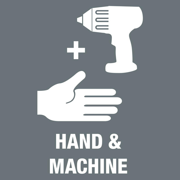 Manual and machine sockets