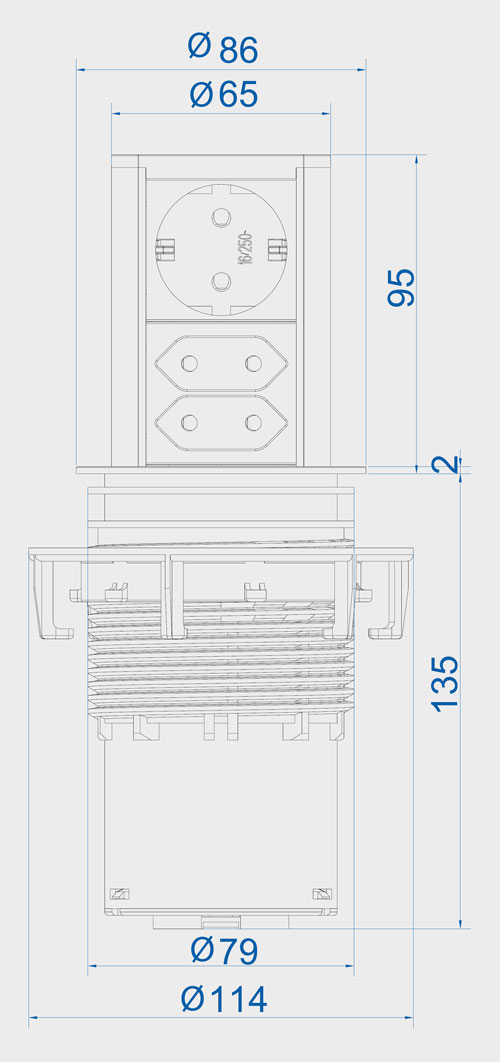 928xxx-ELEVATOR-Built-in-socket-bachmann-manual