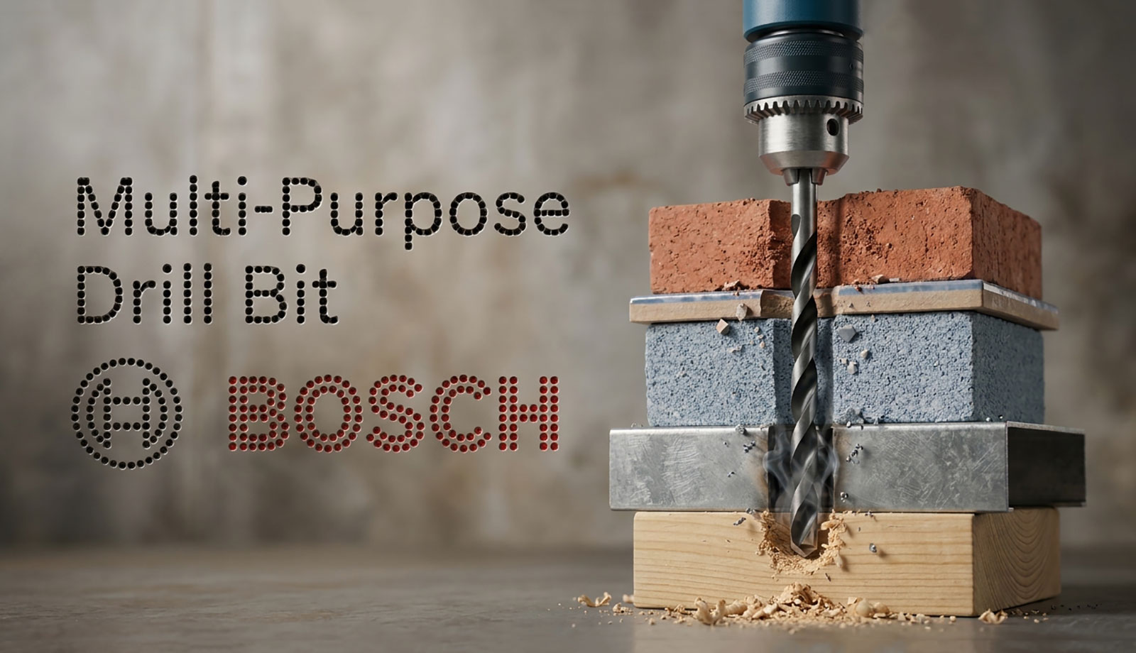 BOSCH Multi-Purpose Drill Bit