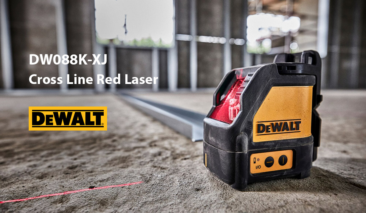 DEWALT DW088K-XJ Cross Line Red Laser