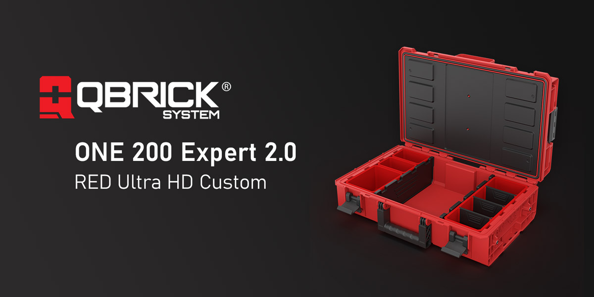 Qbrick ONE 200 Expert 2.0 RED toolbox