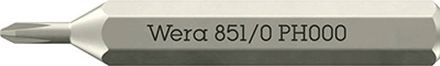 851/0 Micro bits for Phillips screws