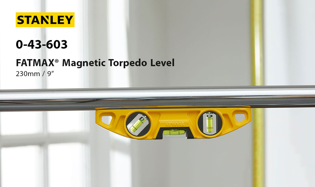 Stanley 0-43-603 FATMAX® Magnetic Torpedo Level