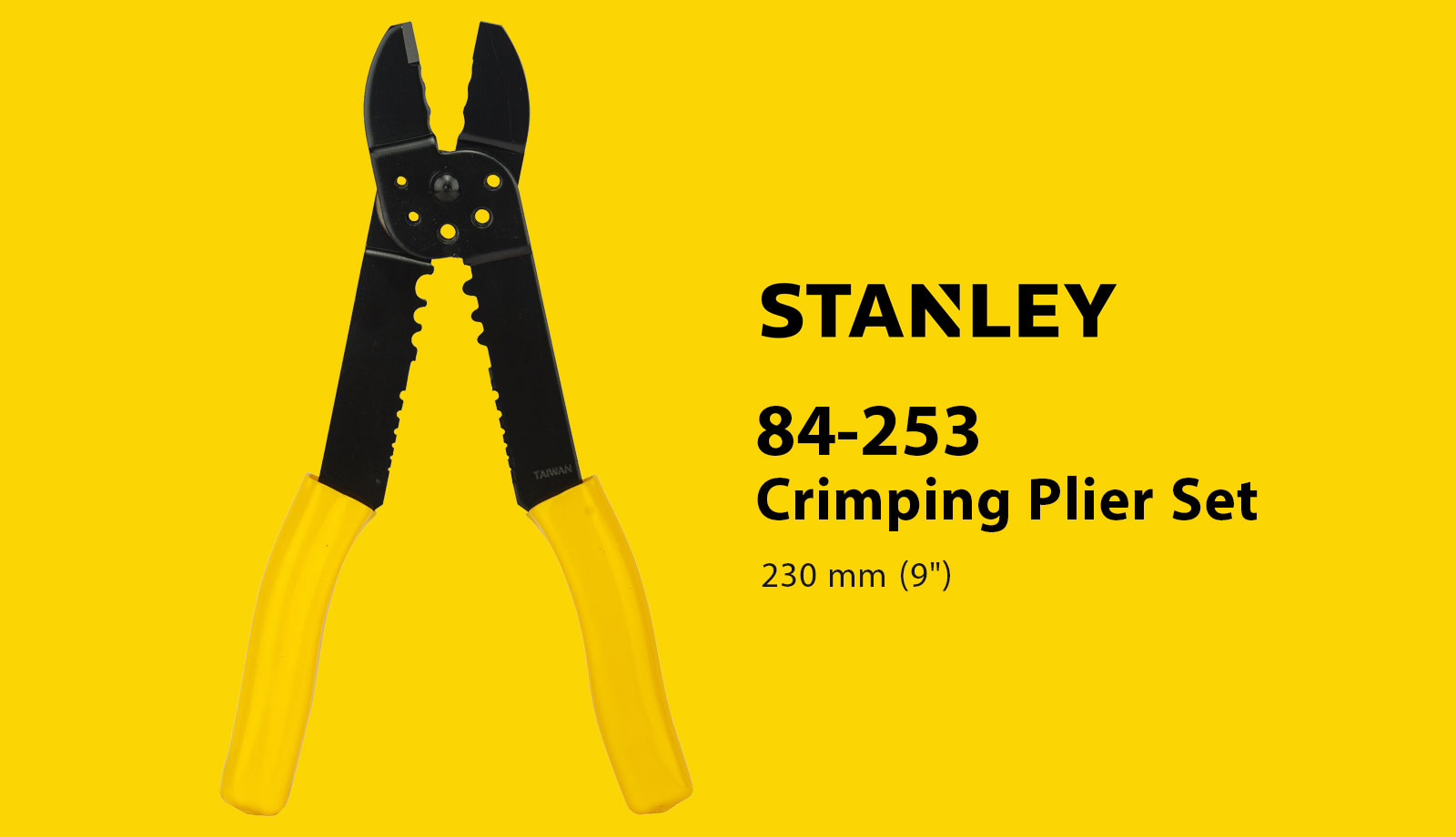 Stanley 84-253 Crimping Plier Set
