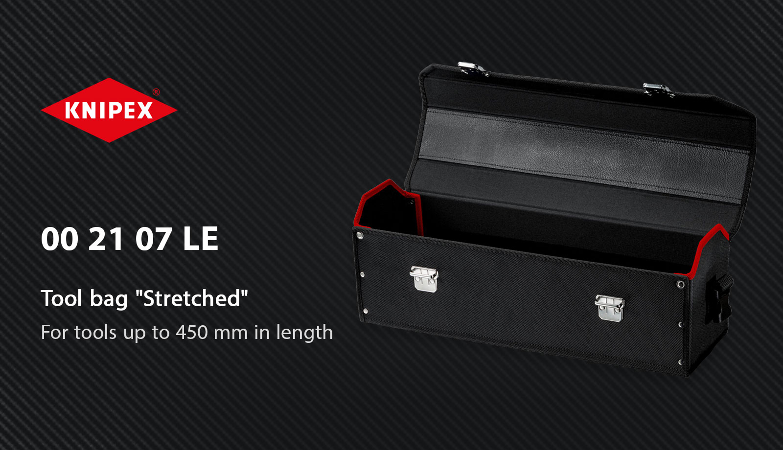 Knipex 002107LE Tool bag Stretched