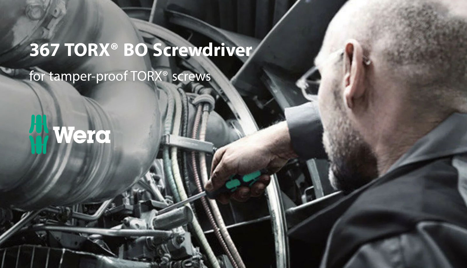 367 TORX&reg; BO Screwdriver for tamper-proof TORX&reg; screws