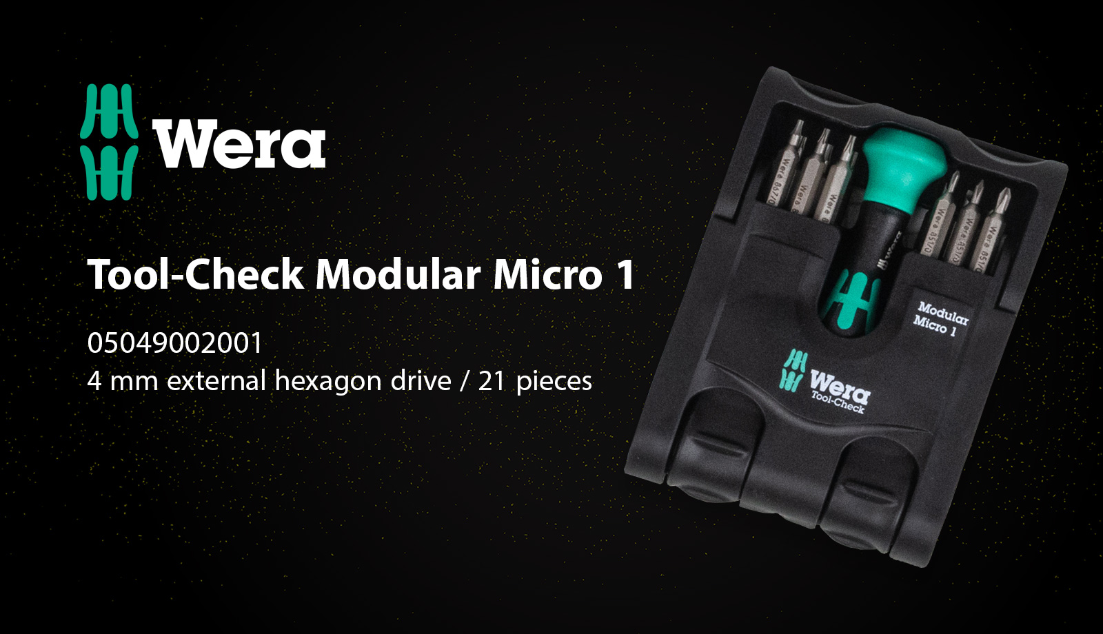 Wera 05049002001 Tool-Check Modular Micro 1