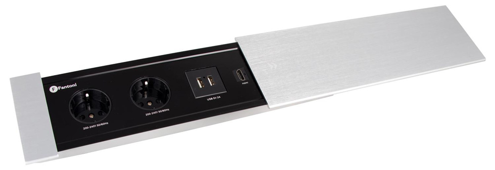 Fantoni N324 Desk connection panels