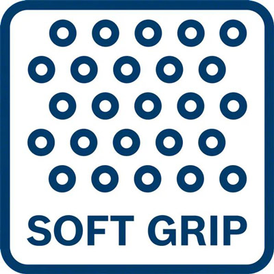 Comfortable handling of the tool thanks to softgrip