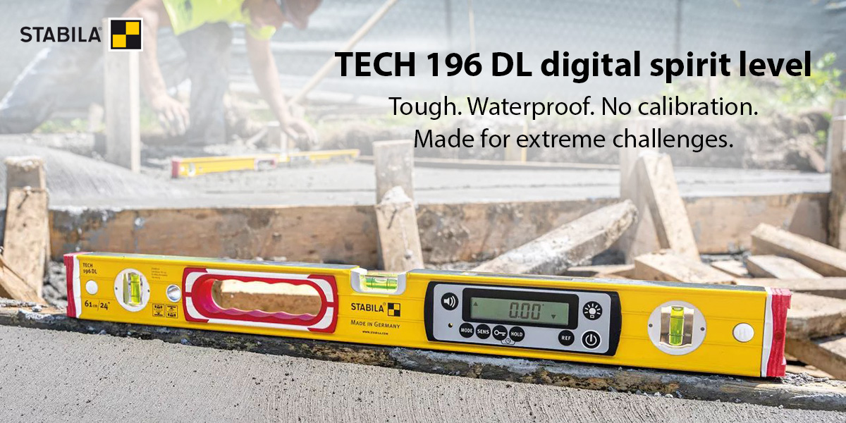 STABILA TECH 196 DL Digital spirit level