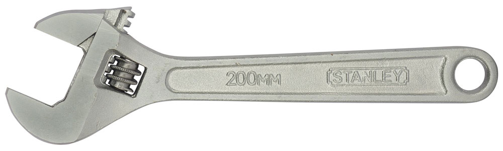 Stanley Adjustable Chrome-Plated Spanner