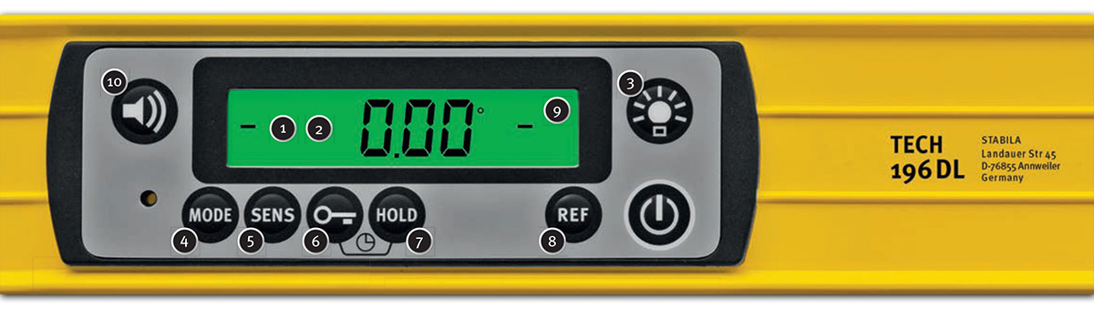 STABILA TECH 196 DL Digital spirit level