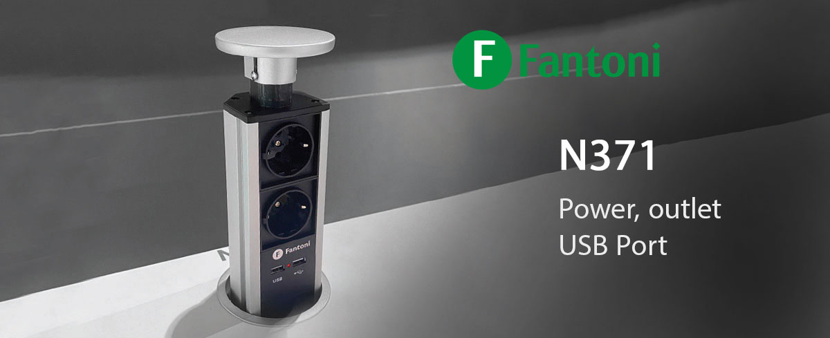 Fantoni N371 Cabinet Socket