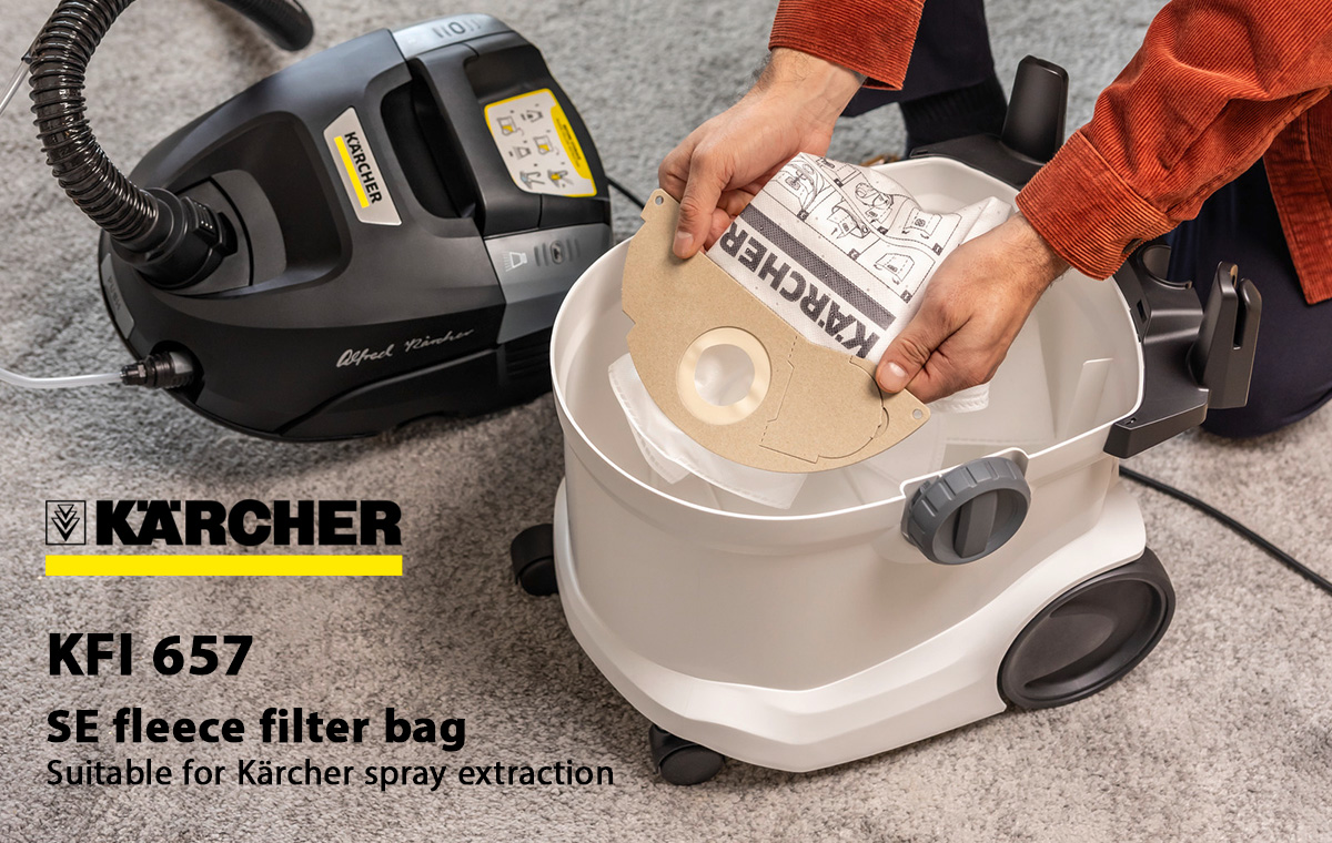 Karcher 2.863-371.0 SE fleece filter bag KFI 657