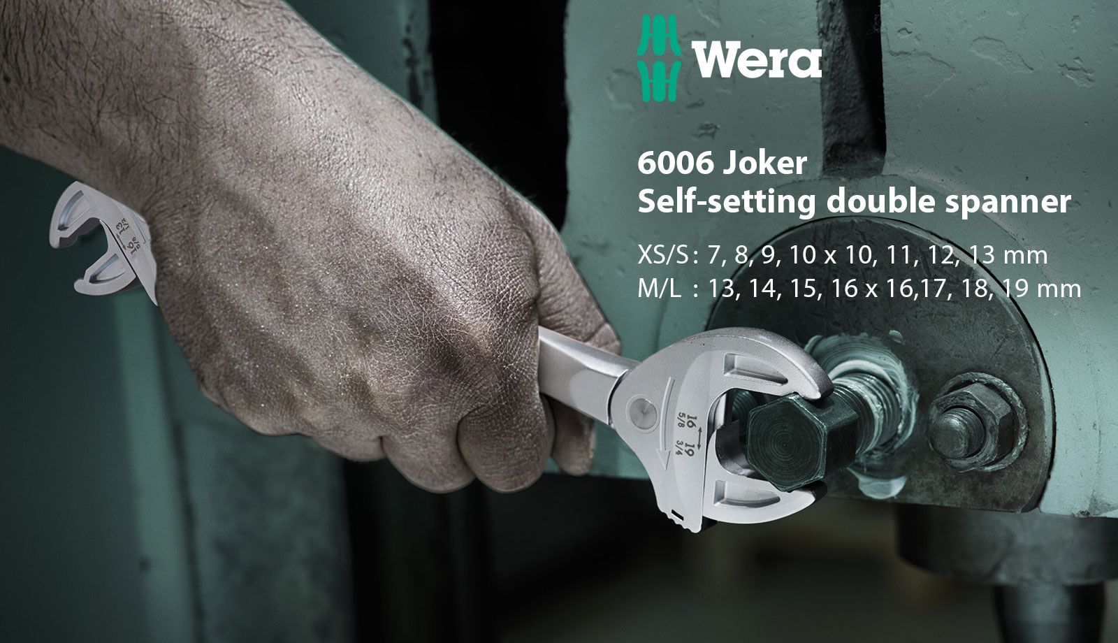 Wera 6006 Joker Self-setting double spanner