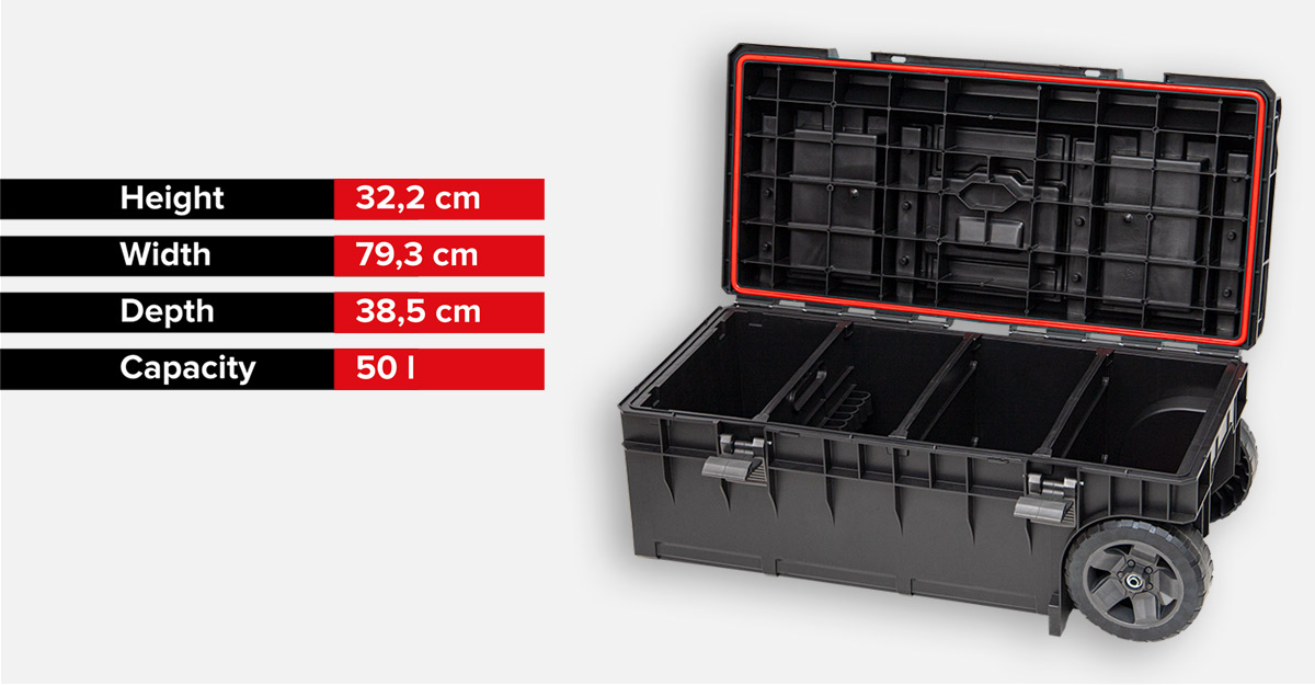 Qbrick ONE Longer Technik toolbox