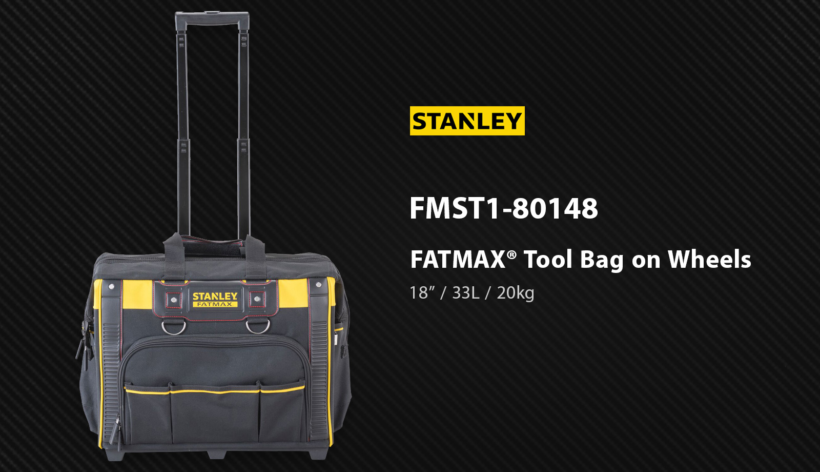 Stanley FMST1-80148 FATMAX&reg; Tool Bag on Wheels