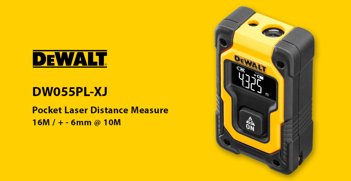 DEWALT DW055PL-XJ Pocket Laser Distance Measure