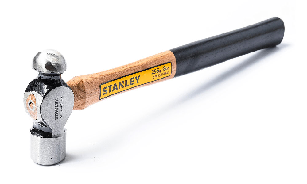 Stanley Wood Handle Ball Pein Hammer