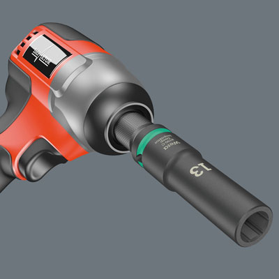 For electric or pneumatic wrenches