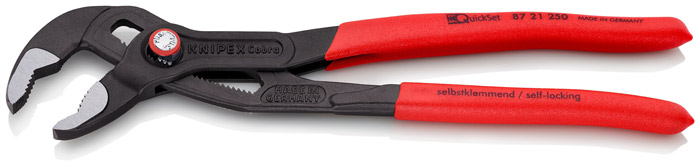 KNIPEX Cobra® QuickSet High-Tech Water Pump Pliers