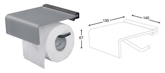 Toilet-paper-holder-S032-Fantoni-Technical-dimensions-01
