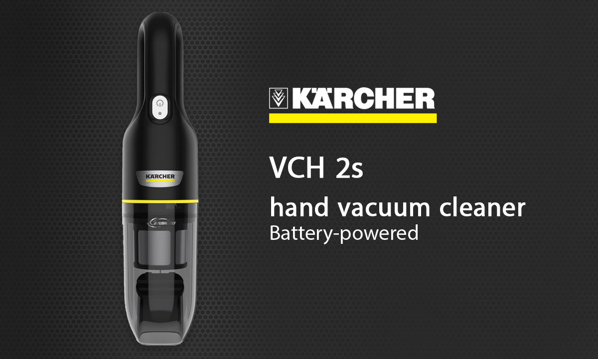  KARCHER VCH2s Battery-powered hand vacuum cleaner 