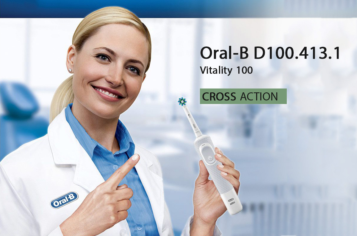 OralB D100.413.1 Vitality 100 Electric Toothbrush