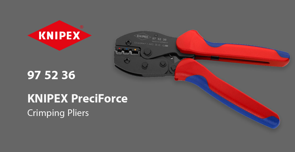 Knipex 975236SB PreciForce Crimping Pliers