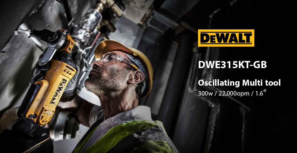 DEWALT DWE315KT-GB Oscillating Multi tool