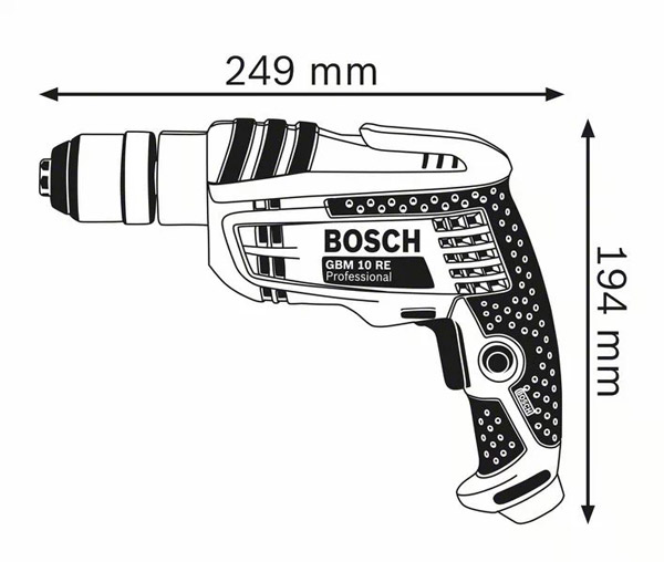 Bosch GBM 10 RE Professional Drill