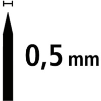 Thickness: 0.5 mm