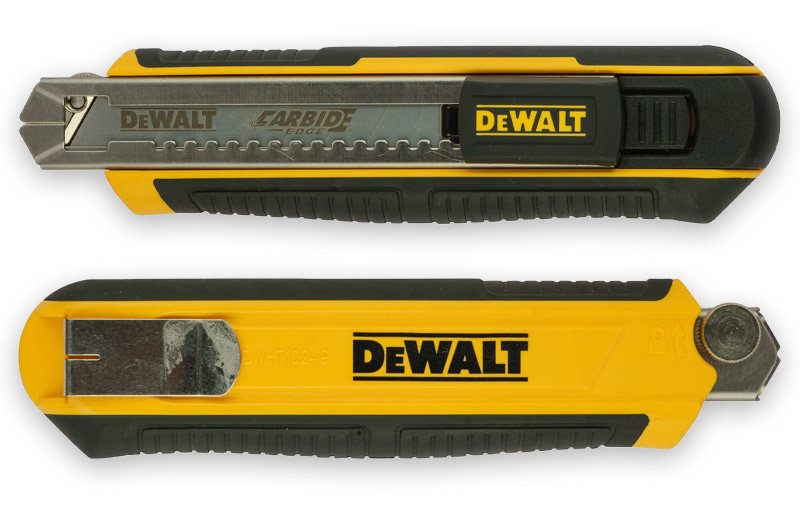 DEWALT DWHT0-10249 18mm Snap-off Knife with Auto-Lock Slider