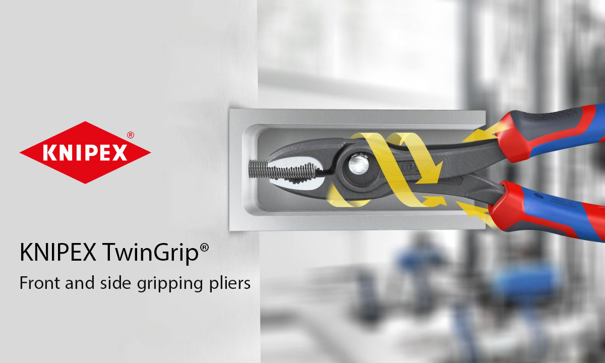 Knipex TwinGrip Front and side gripping pliers