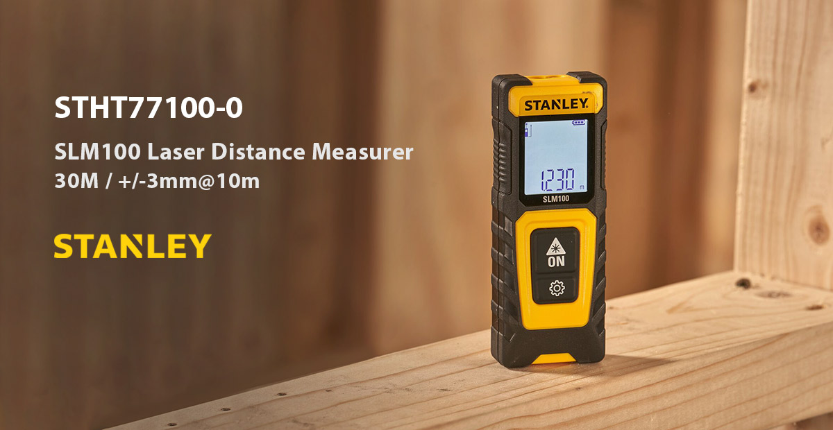 STHT77100 STANLEY® SLM100 Laser Distance Measurer (30m)