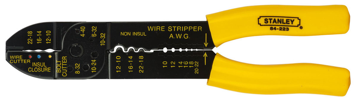 Stanley 84-253 Crimping Plier Set