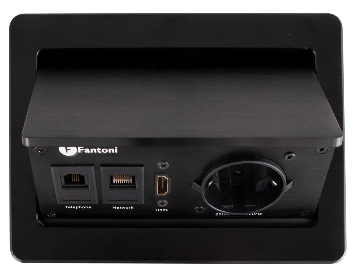Fantoni N331 Desk connection panels